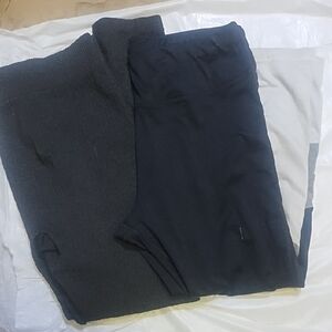 Set of 5 Pair Black and Gray Leggings